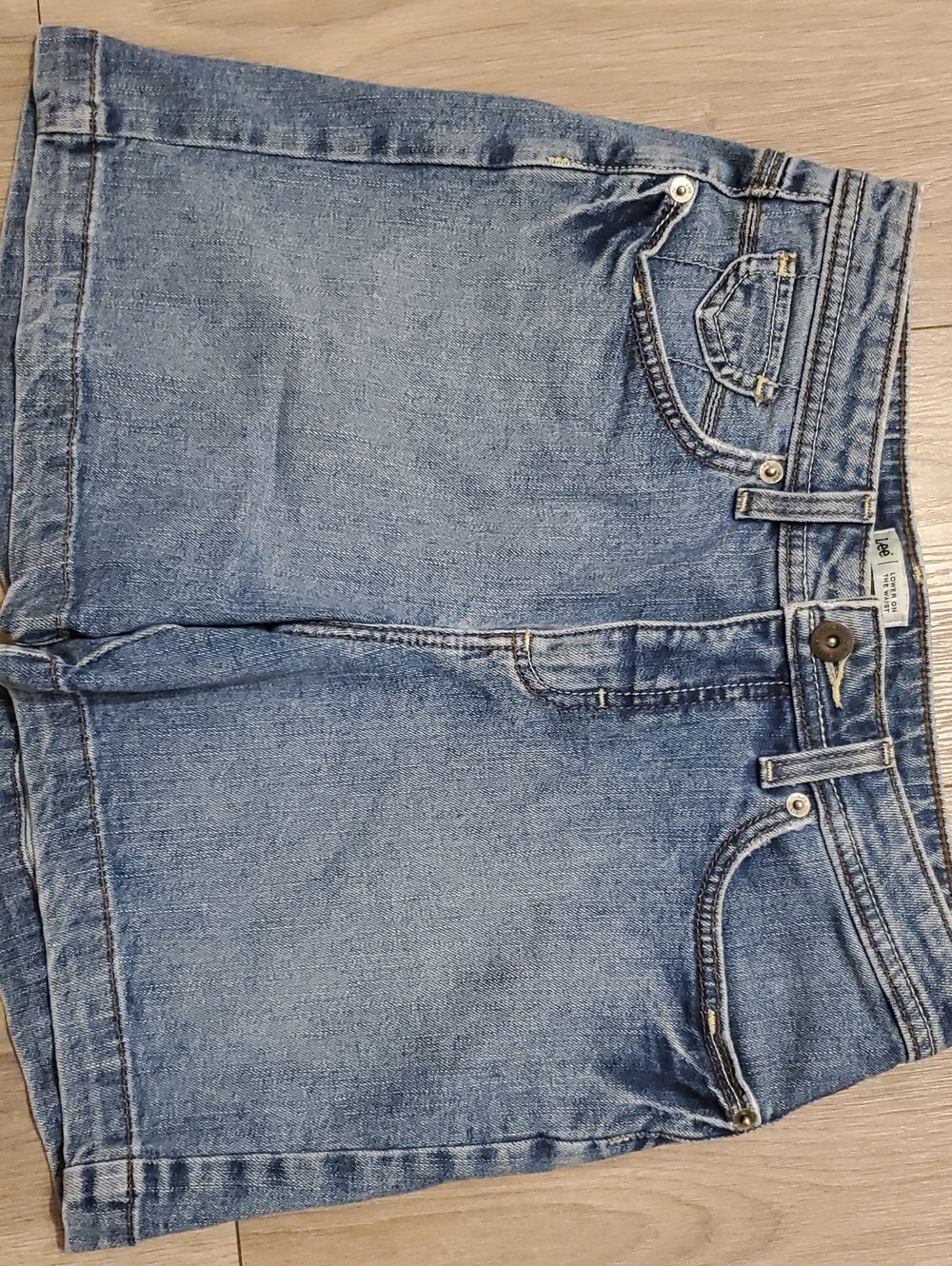 Lee Women's Medium Blue Denim Shorts